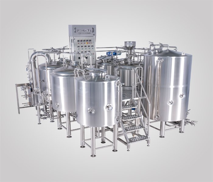 5BBL stainless steel steam heating beer equipment